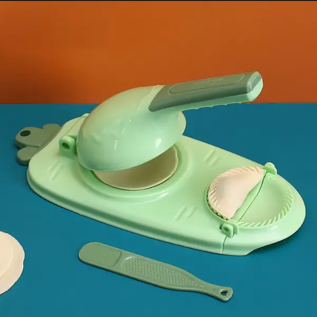 Machine à Pastels Professionnelle 2-en-1 — Moule Rapide et Presse-Pâte Magique