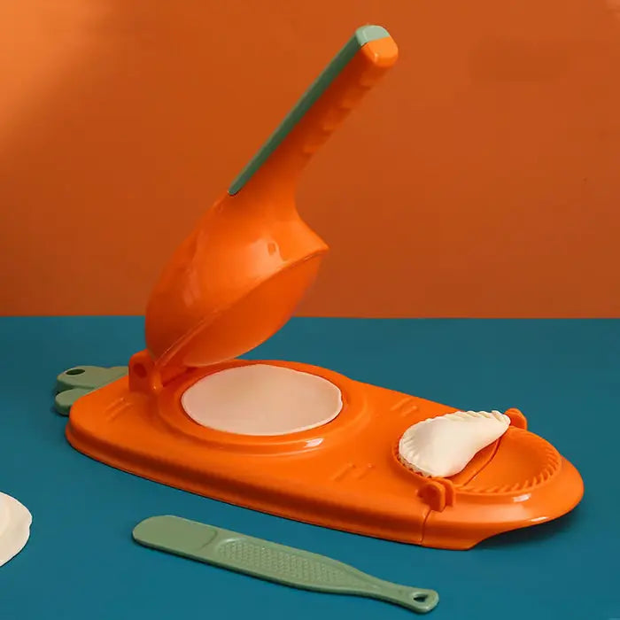 Machine à Pastels Professionnelle 2-en-1 — Moule Rapide et Presse-Pâte Magique