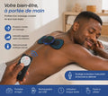 Patch Massage Intelligent EMS - 8 Modes 19 Intensites avec Telecommande